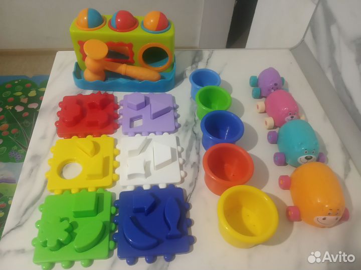 Игрушки развивающие пакетом