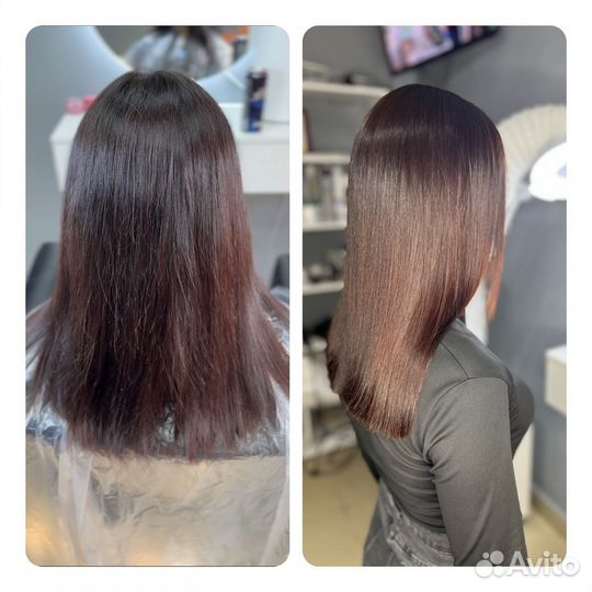 Кератин, ботокс, холодные уходы для волос