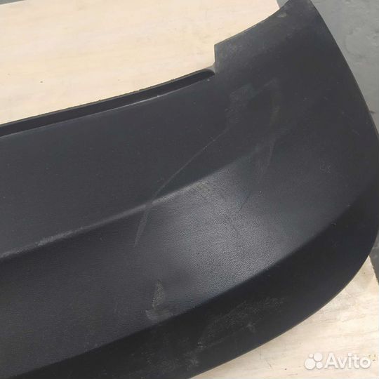 Юбка заднего бампера Skoda Rapid