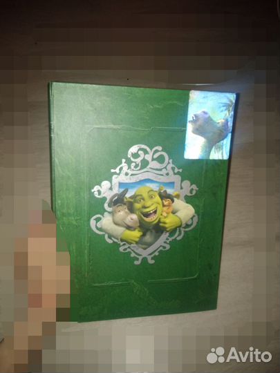 Коллекция Приключения Шрека \ журналы и амулеты