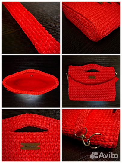 Сумка-Тоут (женская, вязаная)