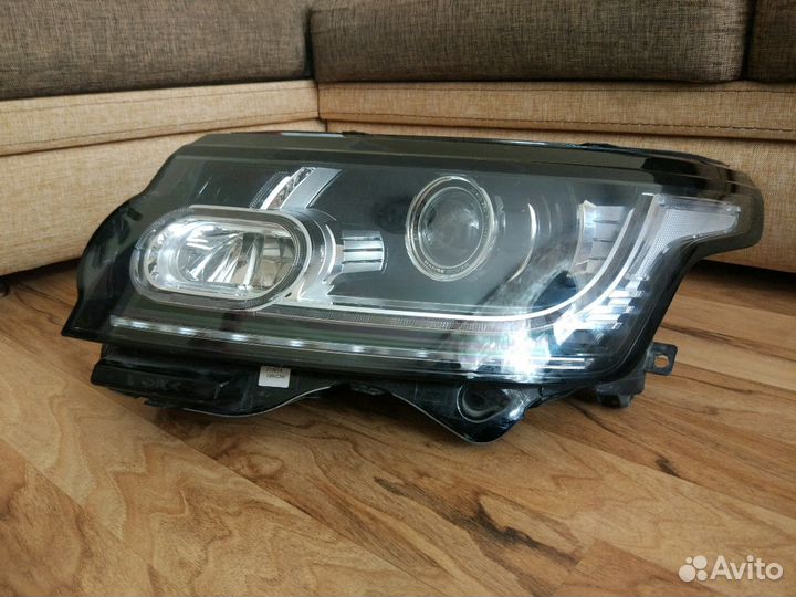 Фара левая, фонарь на Land Rover Range Rover Vogue