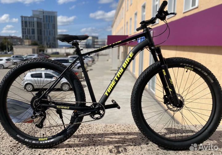 Велосипед полуфэтбайк 21 рама Timetry