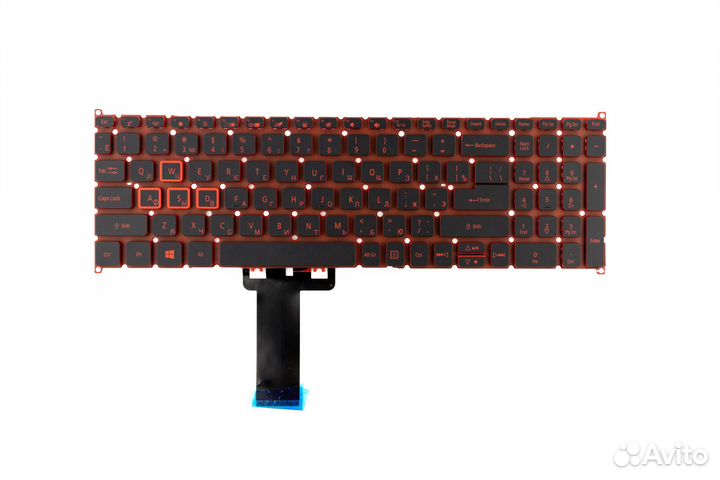 Клавиатура для Acer Nitro 5 Spin NP515 с подсветк