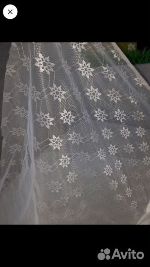 Тюль СССР 180 на 6М,новая