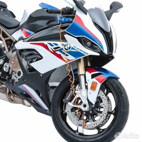 Противоугонный замок на тормозной диск с сигнализ