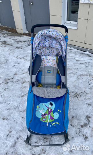 Санки коляска ника