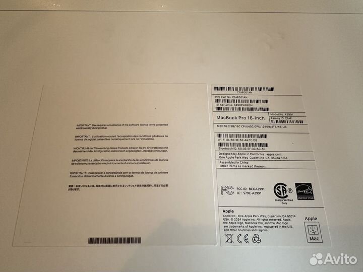 MacBook Pro 16 2023 M3 Max/128 GB/4 TB/SpaceBlack