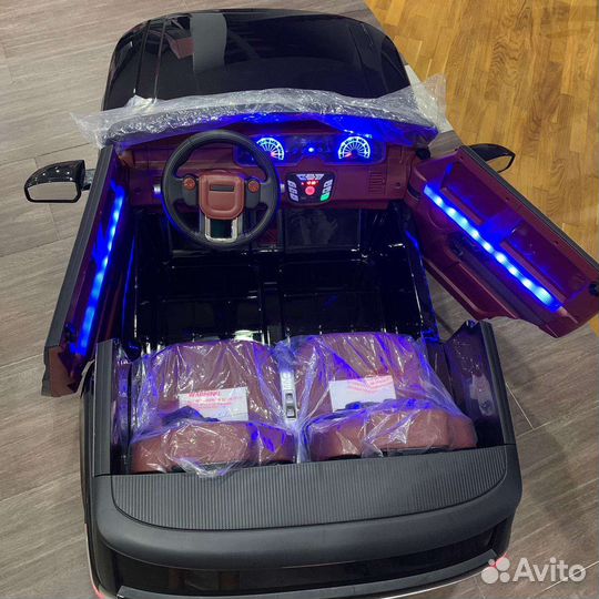 Новый электромобиль land rover 2 места,пульт,4 вд