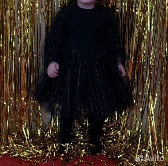 Детское нарядное платье 86