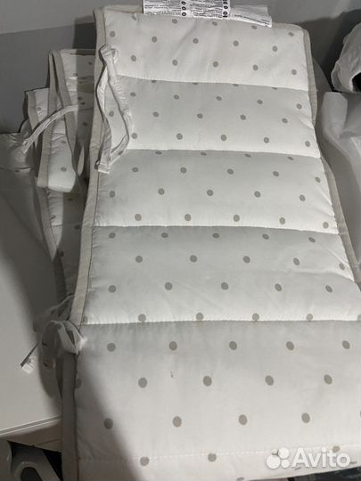 Бортики в кроватку икеа ленаст