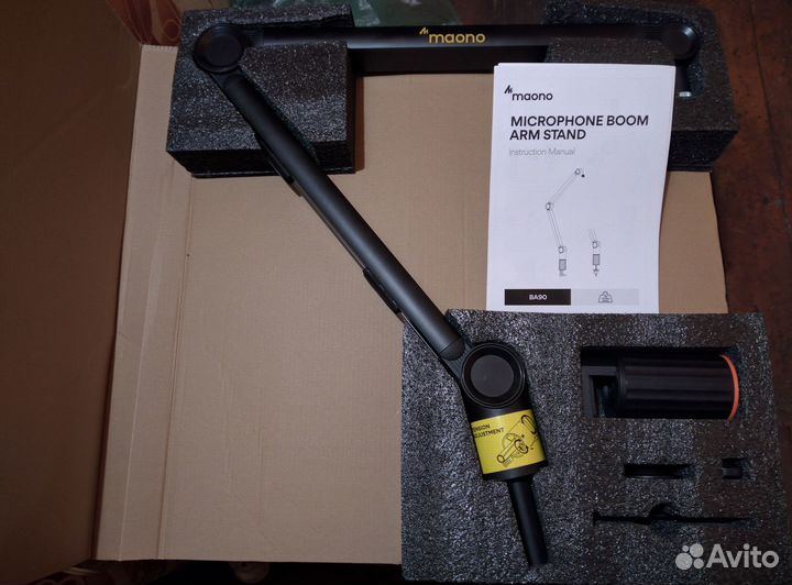 Пантограф (стойка для микрофона) Maono BA90