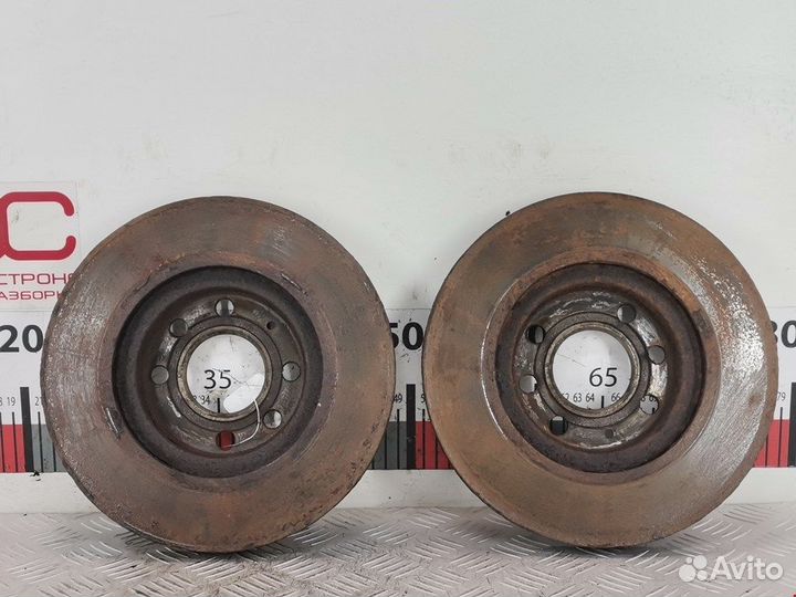 Диск тормозной передний для Opel Corsa C 93188917