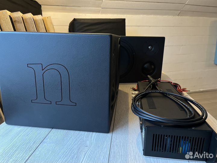 N-monitors X1000, N-amp 4, комплект проводов