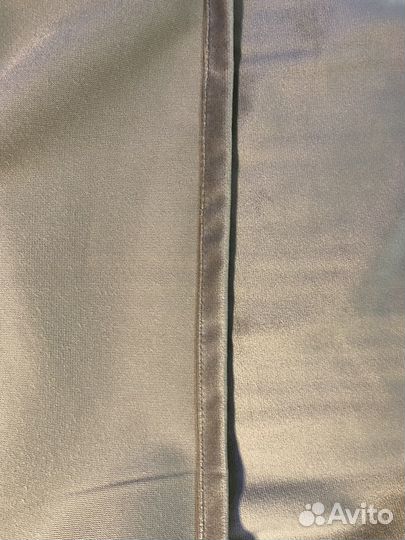 Шторы бархат бежевый