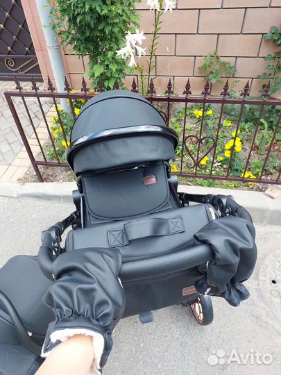 Коляска 3в1 Новая Star 2023 (Black Black)