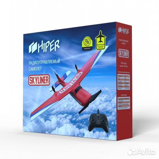 Самолет радиоуправляемый Hiper Skyliner HPT-0001