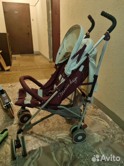 Прогулочная коляска трость