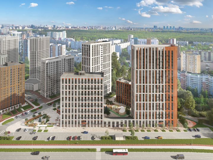 3-к. квартира, 61,4 м², 6/16 эт.