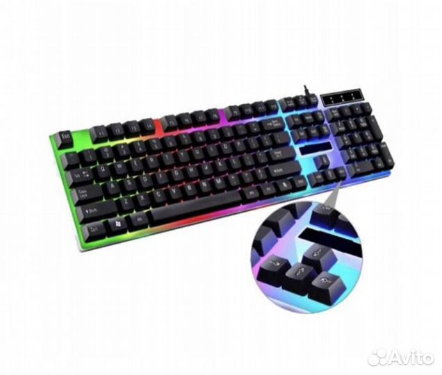 Игровая клавиатура с подсветкой Shipadoo K280