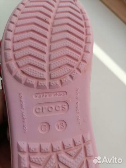 Сандалии crocs c13 для девочки