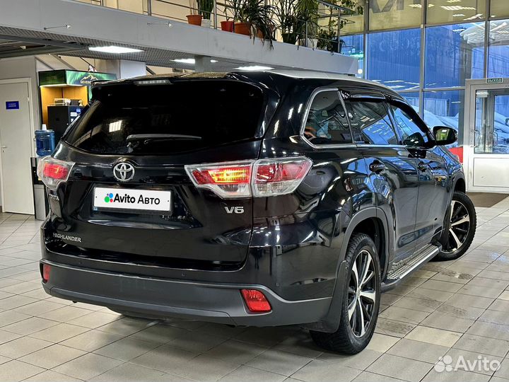 Toyota Highlander 3.5 AT, 2014, 144 439 км