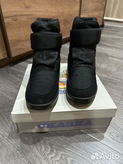 Сапоги 37,5 размер, зима