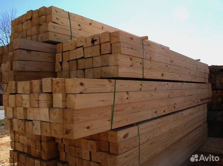 Качественный брус из лиственницы по привлекательно