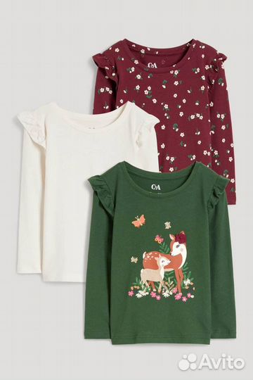 Лонгслив для девочки