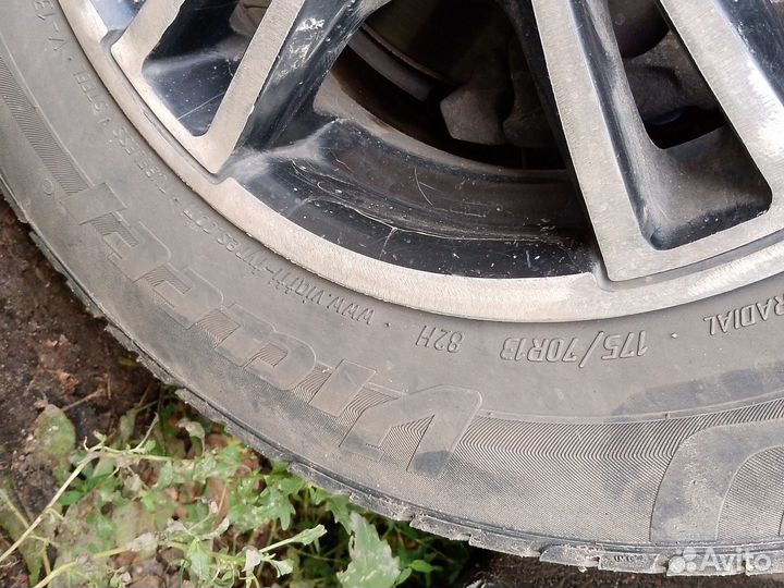 Литые диски R13 с резиной 4шт