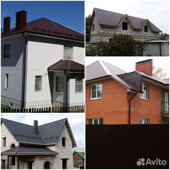 Кровельные работы. Ремонт кровли. Монтаж. Под ключ