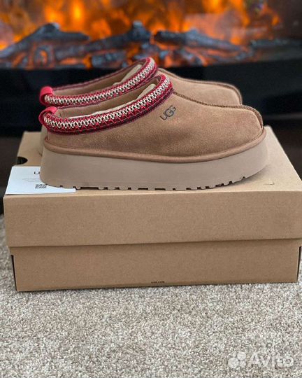 Женские угги Ugg Tasman Slippers Tazz chesnut