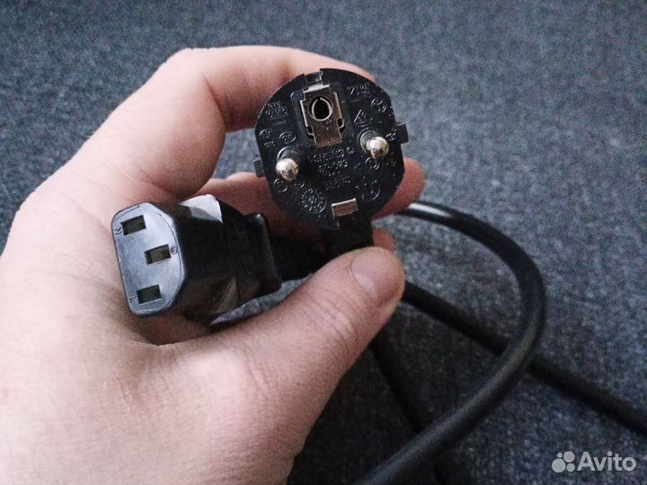 Кабель питания для компьютера, монитора, принтера