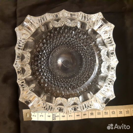 Хрустальная пепельница СССР