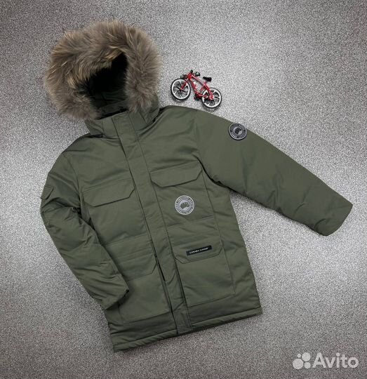 Зимняя куртка Canada goose холлофайбер