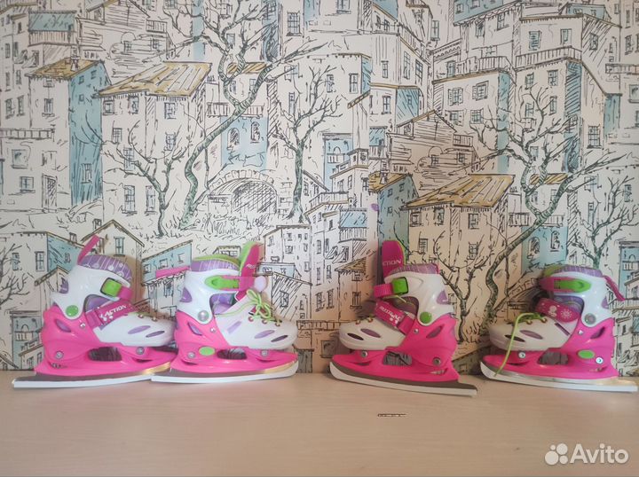 Коньки детские раздвижные