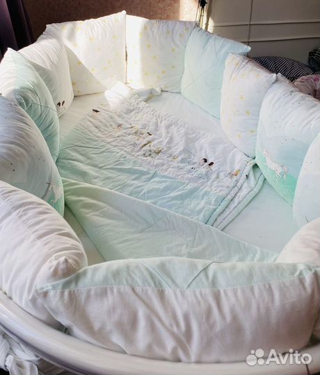 Бортики в кроватку