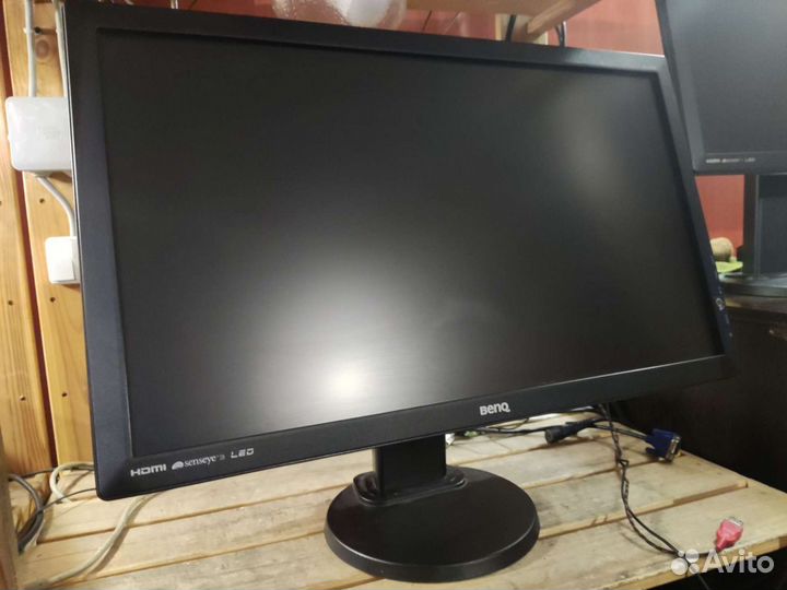 60 ЖК мониторов 24 дюйма benq bl2405ht/Hdmi/2м.с