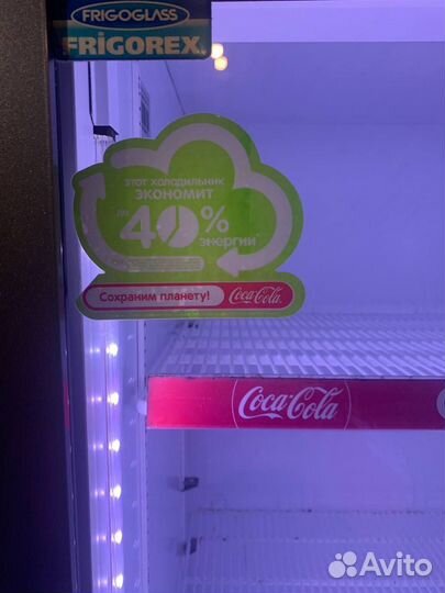 Витринный холодильник coca-cola