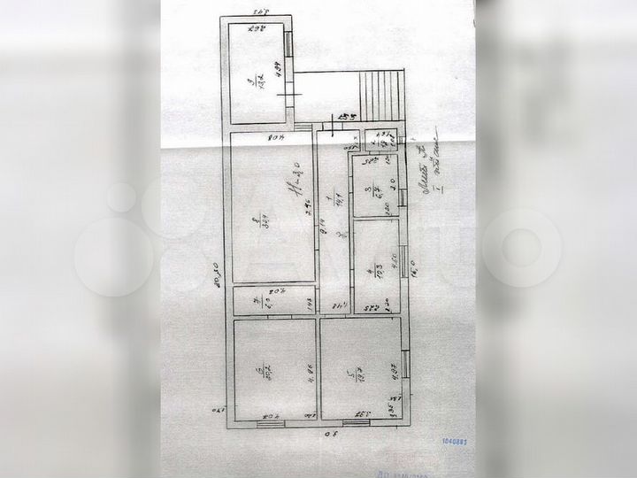 Коттедж 122,4 м² на участке 5,8 сот.