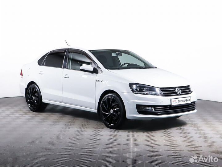 Volkswagen Polo 1.4 AMT, 2018, 78 500 км