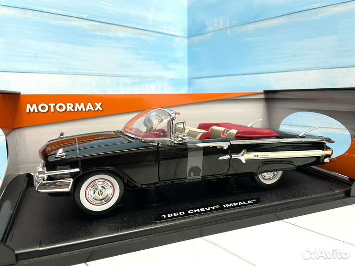 Модель Chevrolet Impala 1960 1:18 Motormax