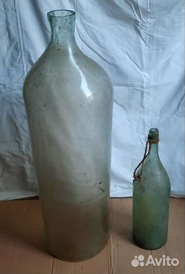 Старинные бутылки