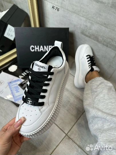 Кеды Chanel натуральные (36-40)