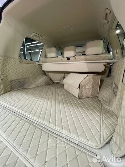 5D Коврики из экокожи в багажник Lexus LX570 LX450