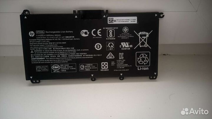 Ноутбук HP 15-db0340ur (4rl22ea) на разбор