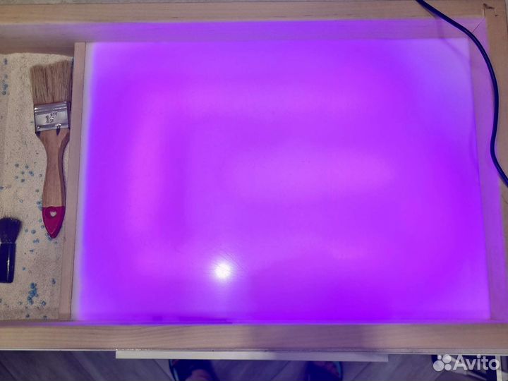 Песочница с подсветкой