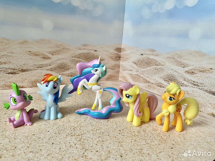 Фигурки из журнала my little pony