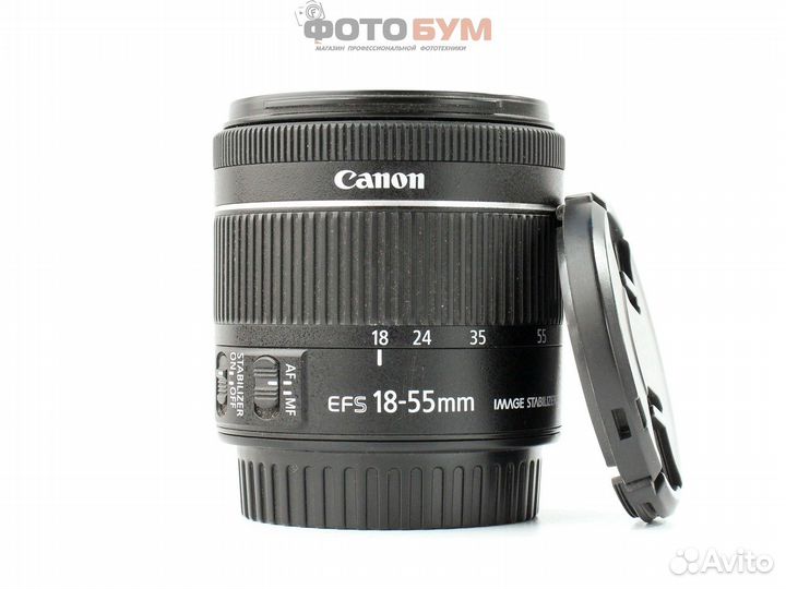 Объектив Canon EF-S 18-55mm f4-5.6 IS STM