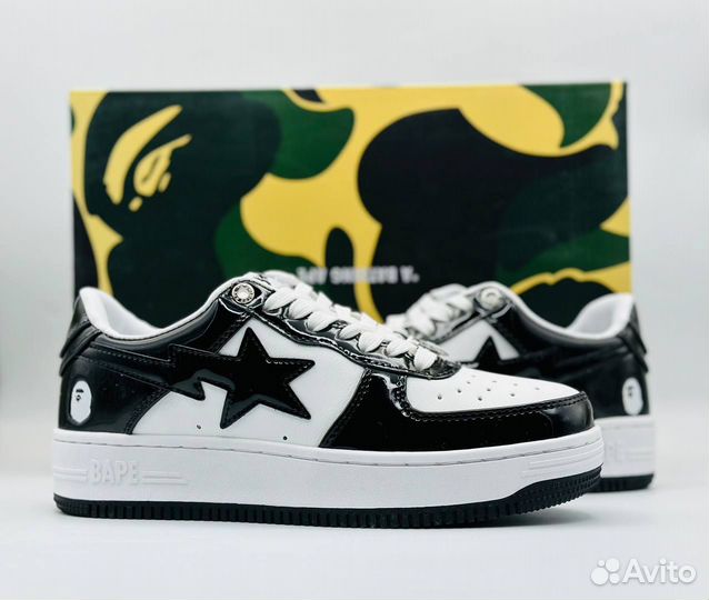 Кроссовки Bape Sta Black